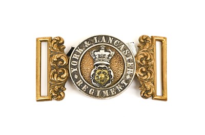 Lot 51 - A Victorian Officer's Waist Belt Clasp to the...