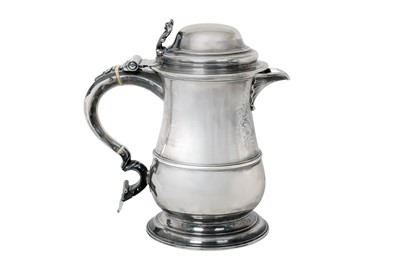 Lot 2334 - A George III Silver Tankard With a Later Spout