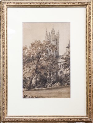 Lot 1014 - Britiah School (19th Century) Cathederal...