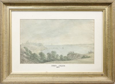 Lot 1015 - Attributed to Amos Green (1735-1807) Extensive...