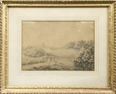 Lot 1016 - British School (18th Century) View of Castle...