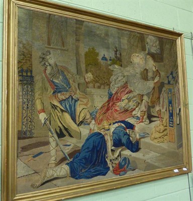 Lot 648 - Tapestry in frame