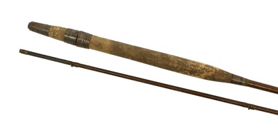 Lot 63 - A Hardy De-Luxe Split Cane Rod 9'