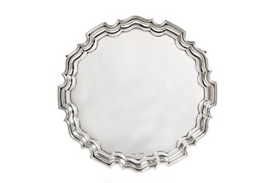 Lot 2214 - An Edward VIII Silver Salver