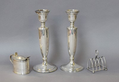 Lot 189 - A Collection of Assorted Silver, comprising a...