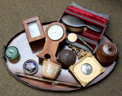 Lot 349 - An Edwardian Inlaid Mahogany Serving Tray,...