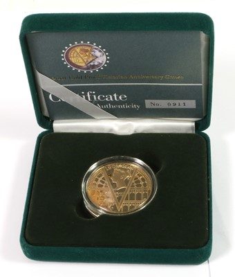 Lot 297 - Elizabeth II, Gold Proof £5 2001, 'Victoria...