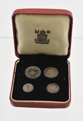 Lot 442 - George VI, Maundy Set 1950, 4 coins comprising...