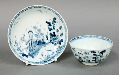 Lot 398 - An 18th Century English Porcelain Tea Bowl and...