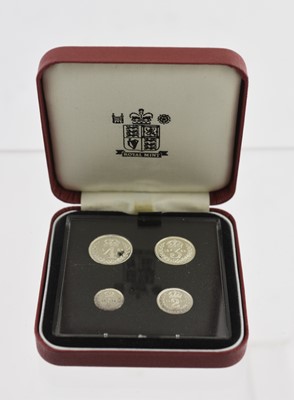 Lot 448 - Elizabeth II, Maundy Set 1992, 4 coins...