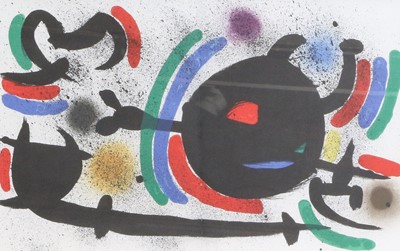 Lot 1110 - After Joan Miró (1893-1983) Spanish Abstract...