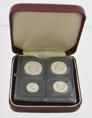 Lot 447 - Elizabeth II, Maundy Set 1991, 4 coins...