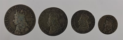 Lot 419 - Charles II, Hammered Maundy Set [undated], 4...