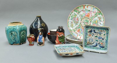 Lot 307 - A Collection of Cantonese Porcelain, mainly...