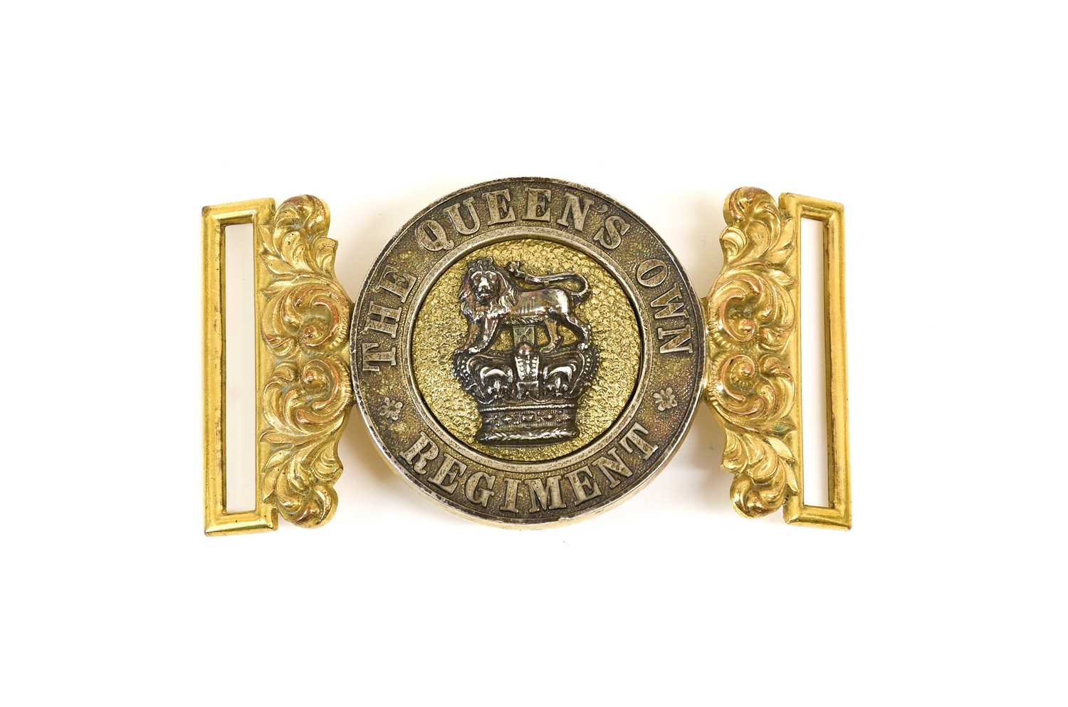 Lot 53 - A Victorian Officer's Waist Belt Clasp to the...
