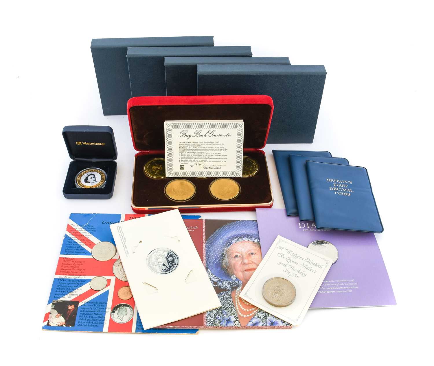 Lot 375 - Mixed Proof and Specimen Sets, including: 4