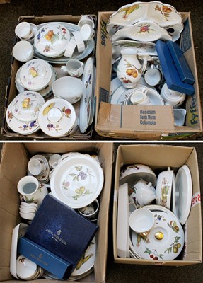 Lot 353 - Four Boxes of Royal Worcester Tableware,...