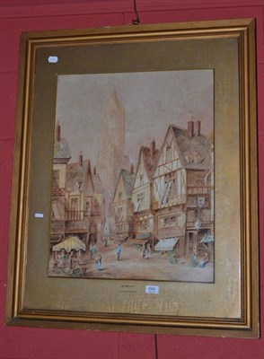 Lot 684 - Watercolour by A T Blandford, Utrecht