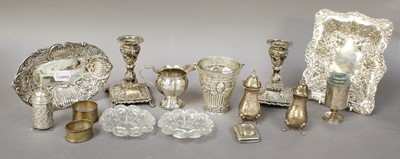 Lot 147 - A Collection of Assorted Silver, comprising a...