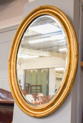 Lot 1169 - A 19th Century Gilt Framed Mirror, the...