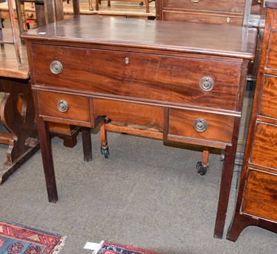 Lot 1157 - A 19th Century Mahogany Secretaire Chest, of...