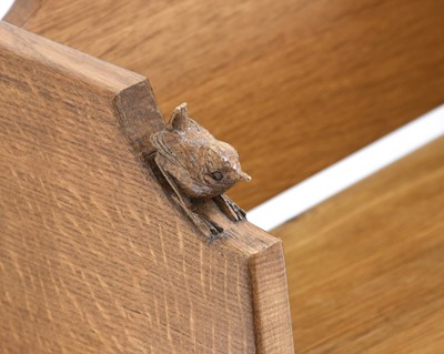 Lot 586 - Wrenman: A Bob Hunter (Thirlby) English Oak...
