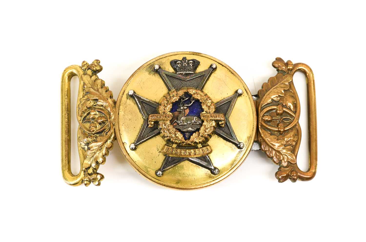 Lot 56 - A Victorian Officer's Waist Belt Clasp to the...