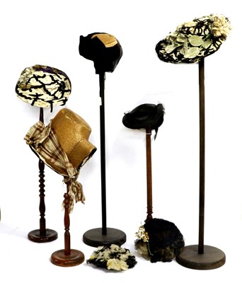 Lot 2208 - Late 19th Century/Early 20th Century Millinery...