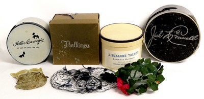 Lot 2210 - 1930s and Later Stylish Card Hat Boxes and...