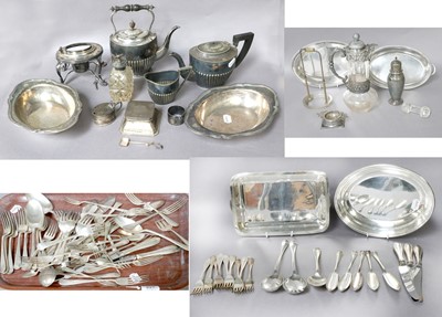 Lot 227 - A Collection of Assorted Silver and Silver...