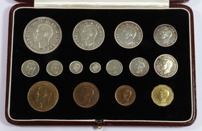 Lot 454 - George VI, 'Coronation' Proof Set 1937, crown...