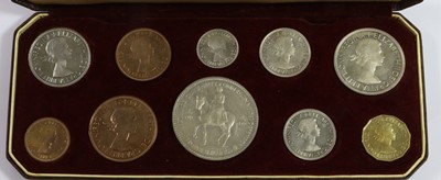 Lot 460 - Elizabeth II, 'Coronation' Proof Set 1953, 10...