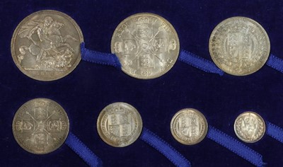 Lot 449 - Victoria, Golden Jubilee Proof Set 1887, 7...