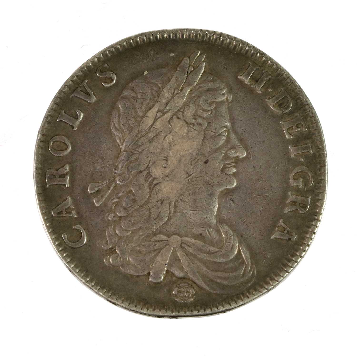 Lot 58 - Charles II, Crown 1662, obv. first draped bust...