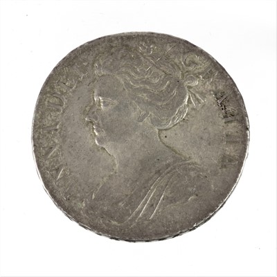Lot 73 - Anne, Crown 1707E SEXTO, obv. second bust,...