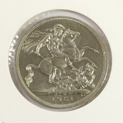 Lot 144 - George V, Crown 1935 (S.4048), choice UNC; 3 x...