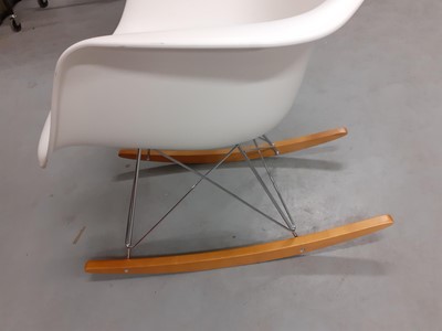 Lot 290 - Charles and Ray Eames for Vitra: A RAR Rocking...