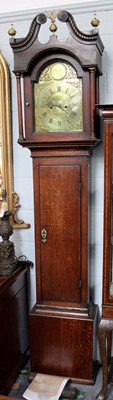 Lot 1294 - An Oak Eight-Day Longcase Clock, circa 1770,...