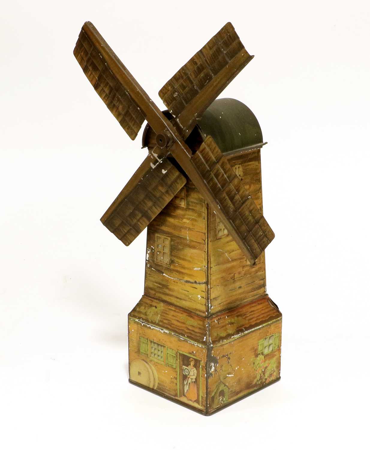 Lot 313 - Huntley & Palmers Biscuit Tin In The Form Of A Windmill