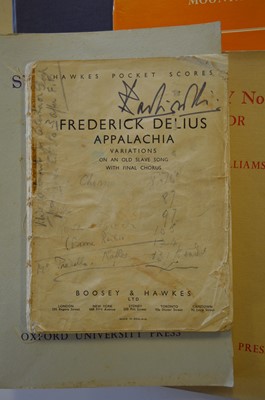 Lot 10 - Classical Music with Presentation Inscriptions...