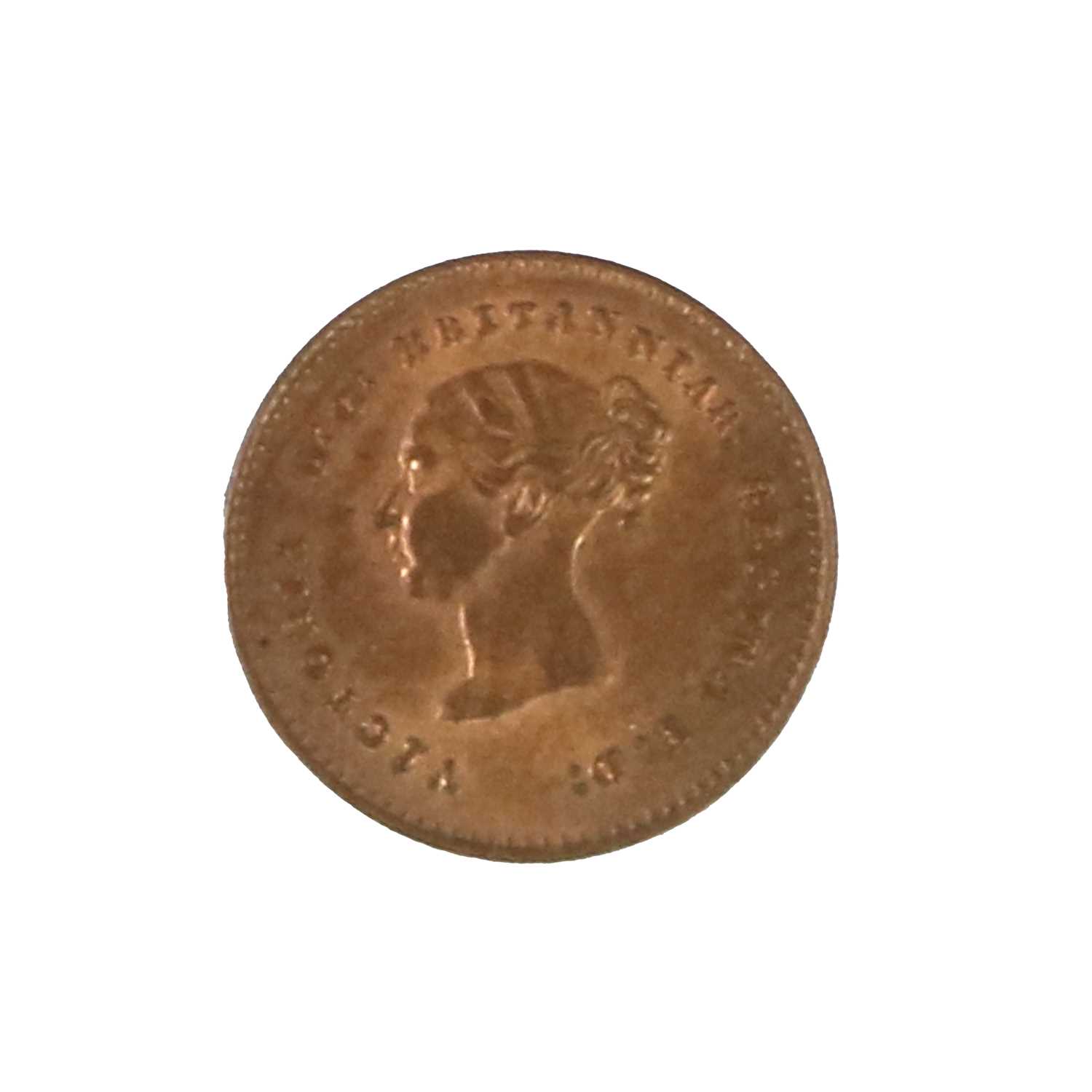 Lot 47 - Victoria, Proof Copper Quarter Farthing 1868