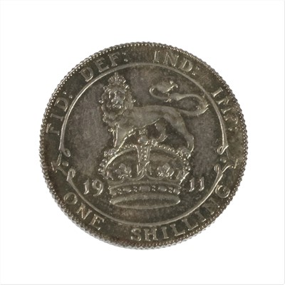 Lot 153 - George V, Proof Shilling 1911, scarcer Davies...