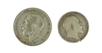 Lot 139 - 2 x Key Date Silver Issues, comprising: Edward...