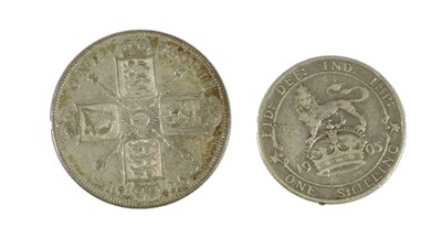 Lot 74 - 2 x Key Date Silver Issues, comprising: Edward...