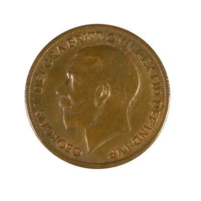 Lot 48 - George V, Penny 1918KN (S.4053) peripheral...