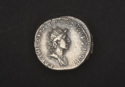 Lot 21 - Roman, Trajan Denarius, AD 116-117, (3.54g,...