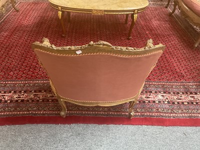 Lot 93 - A Late 19th Century Venetian Carved Giltwood...