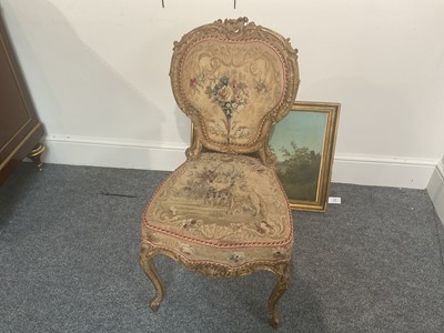 Lot 93 - A Late 19th Century Venetian Carved Giltwood...