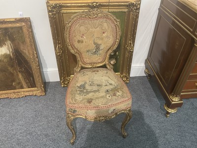 Lot 93 - A Late 19th Century Venetian Carved Giltwood...