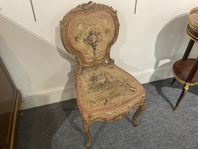 Lot 93 - A Late 19th Century Venetian Carved Giltwood...